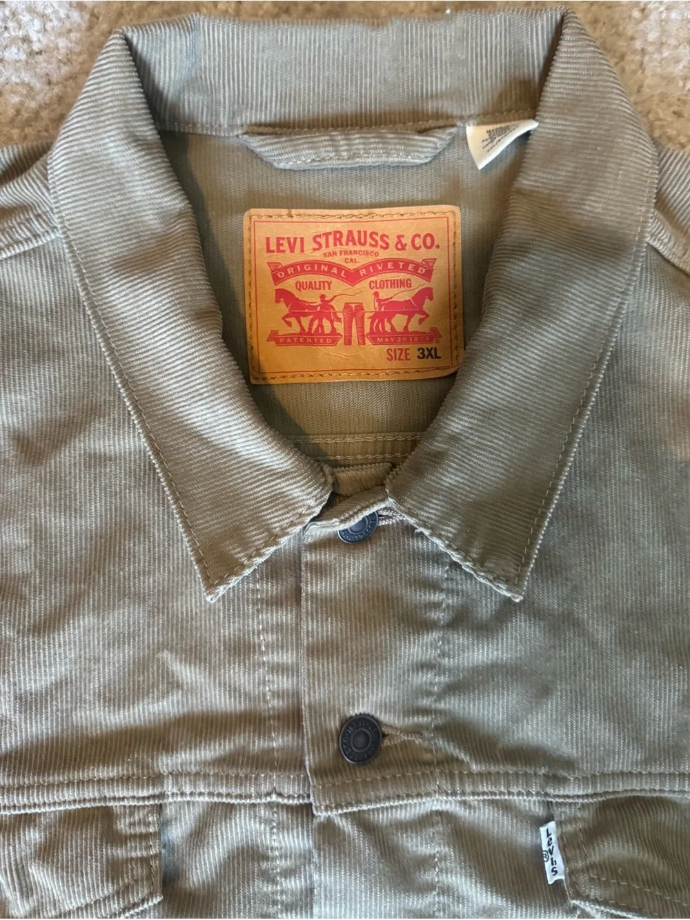 Levi's Tan Coudroy Utility Jacket